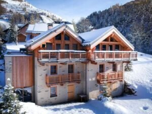 Chalet Les Lions Blancs - 12 personen - lastminute wintersport aanbiedingen