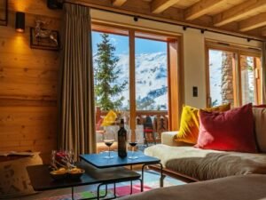 Chalet Le Hameau des Marmottes met familiekamer en sauna - 12-14 personen - lastminute wintersport aanbiedingen