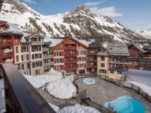 Appartement Arc 1950 Le Village Toegang tot binnenzwembad - 4-6 personen - lastminute wintersport aanbiedingen